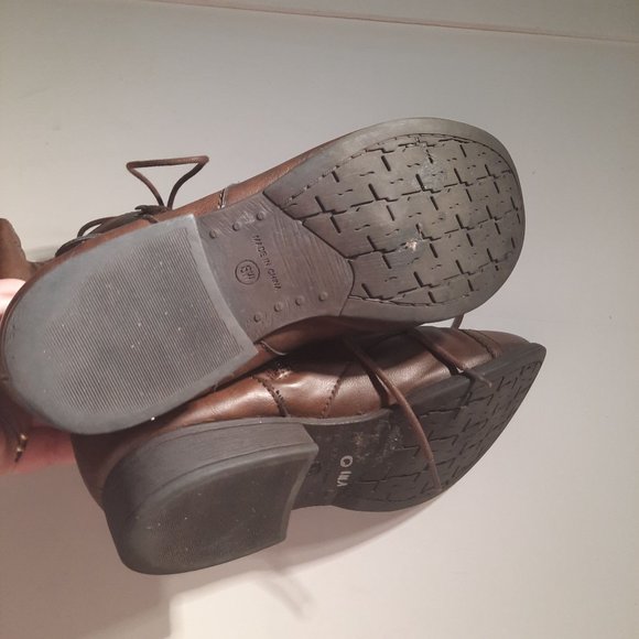 American Rag Farahh Combat Booties, Brown - Picture 8 of 11